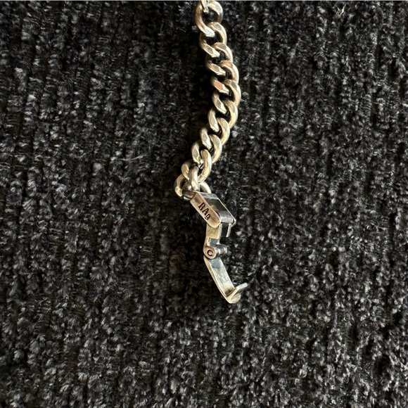 Rocking Ag // Sterling Silver Cross bracelet for woman - Picture 6 of 16